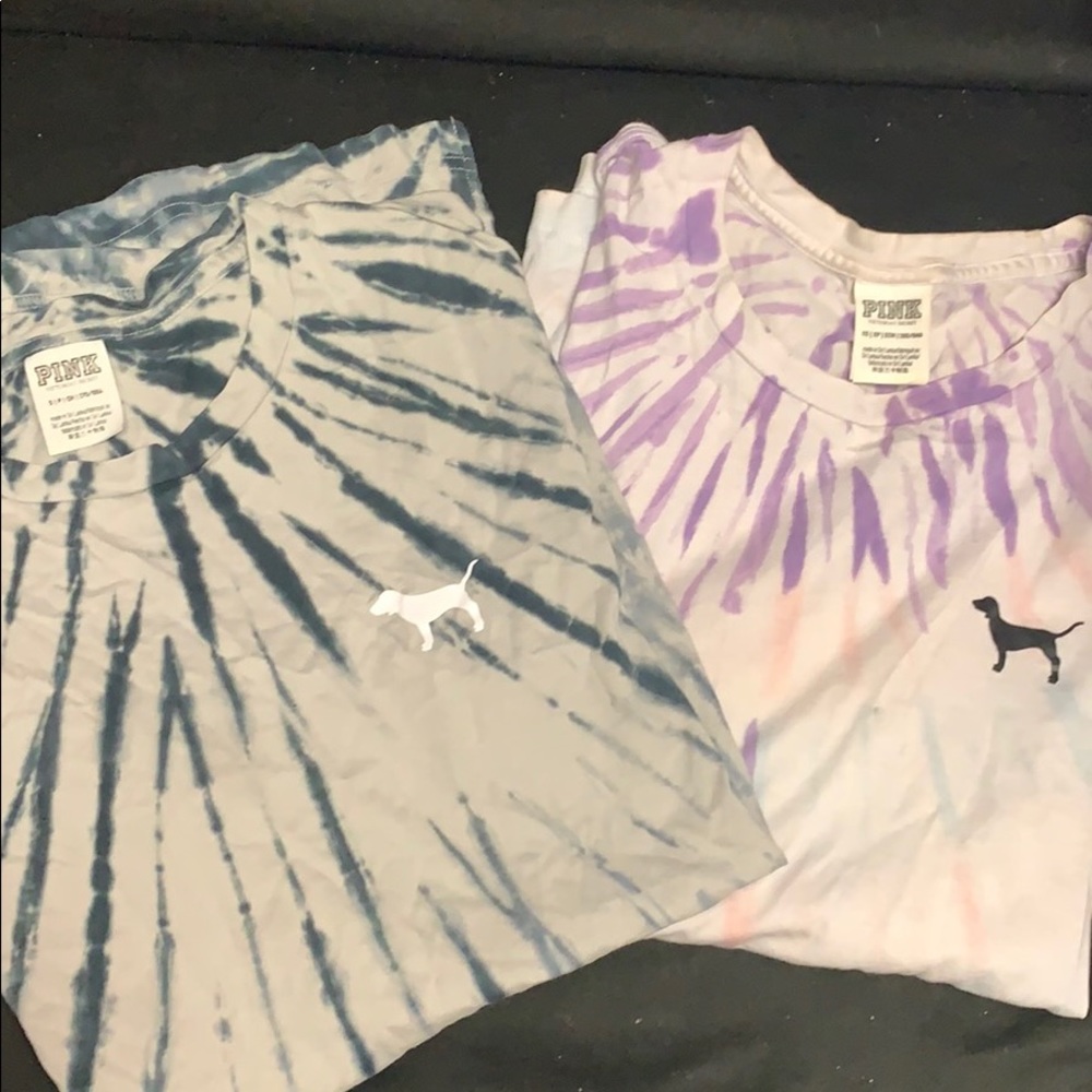2 PINK SHIRTS | ONE SMALL |ONE XSMALL